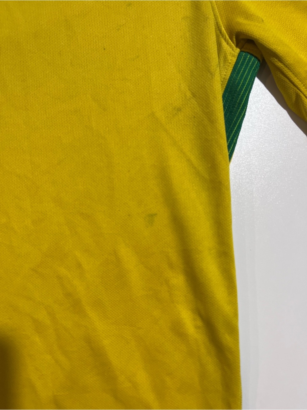 NIKE BRASIL 2016 HOME FOOTBALL SHIRT SOCCER MENS JERSEY MADE IN BRASIL SZ XL - Picture 4 of 14